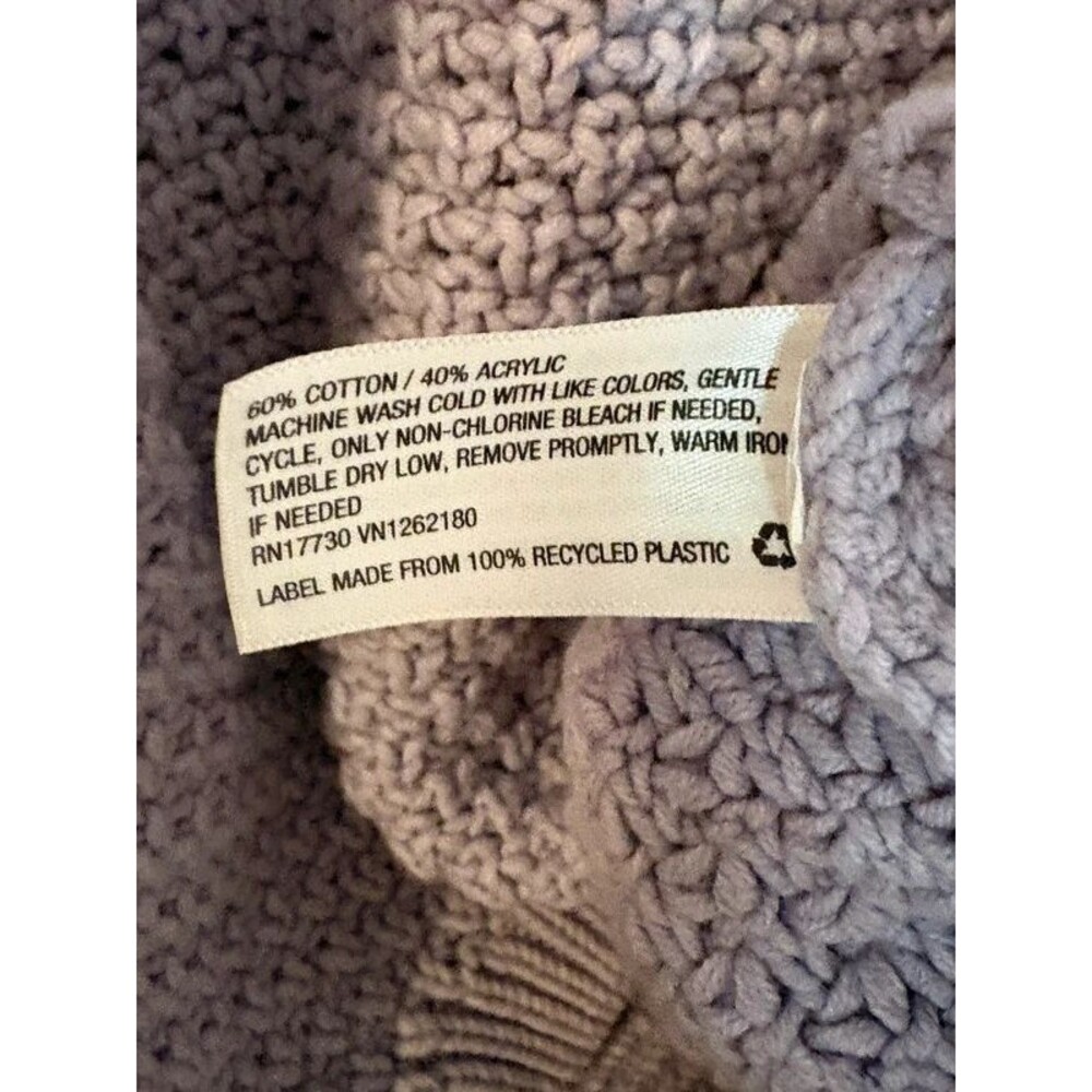 Universal Thread Chunky Lavender Sweater Small - Picture 6 of 6